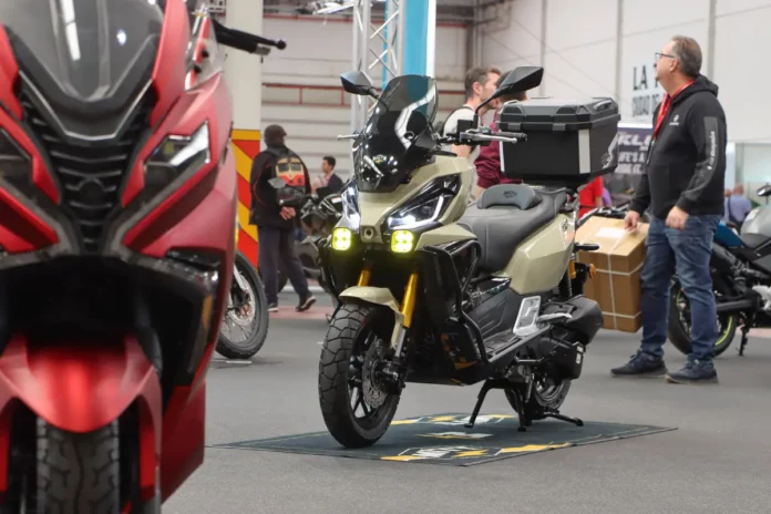 Scooter expuesta en Madrid X Moto
