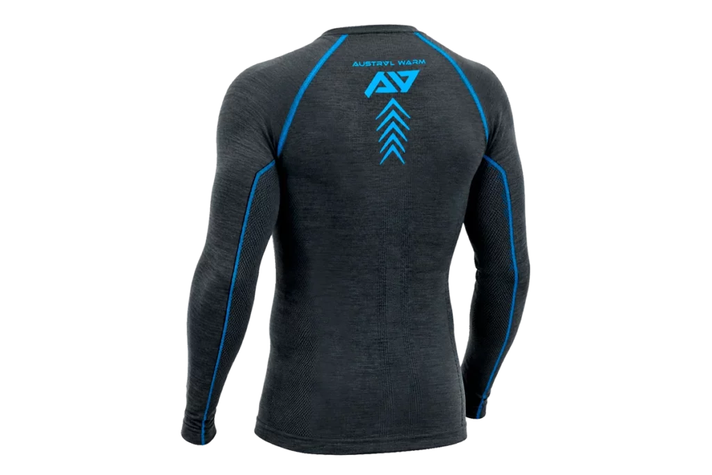 Arc'Warm presenta Terra Dual, su nueva ropa técnica para moto 4 Parte trasera de la camiseta técnica Austral Warm Terra Dual