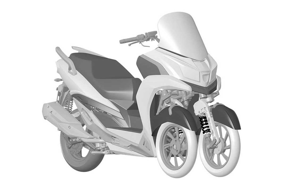 KYMCO prepara una hermana pequeña para la CV3: así es su nueva tres ruedas urbana 82 KYMCO prepara una hermana pequeña para la CV3: así es su nueva tres ruedas urbana
